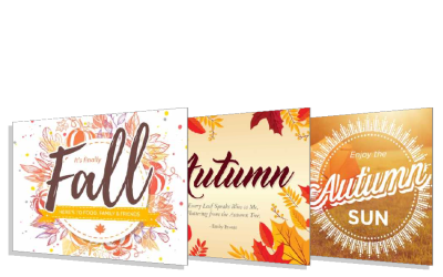 Autumn Postcards