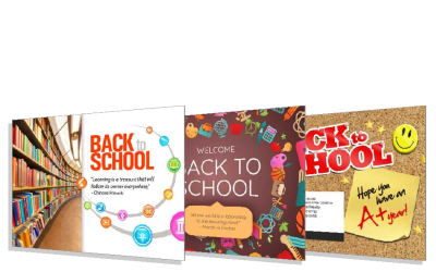Back To School Postcards