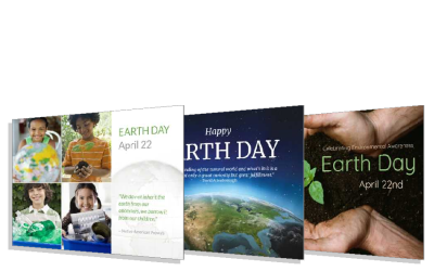 Earth Day Postcards