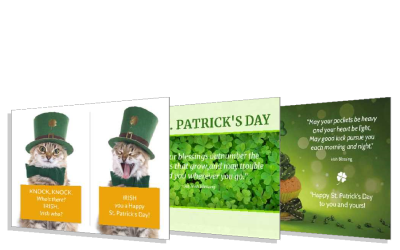 St. Patrick's Day Postcards